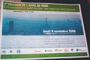 paris appeal poster